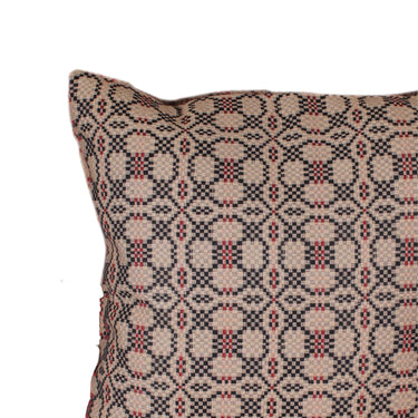 Kendall Jacquard Black Pillow Cover 18 In PC280011 - The Fox Decor